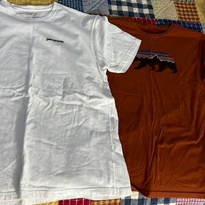 2 Men’s Large Patagonia T’s